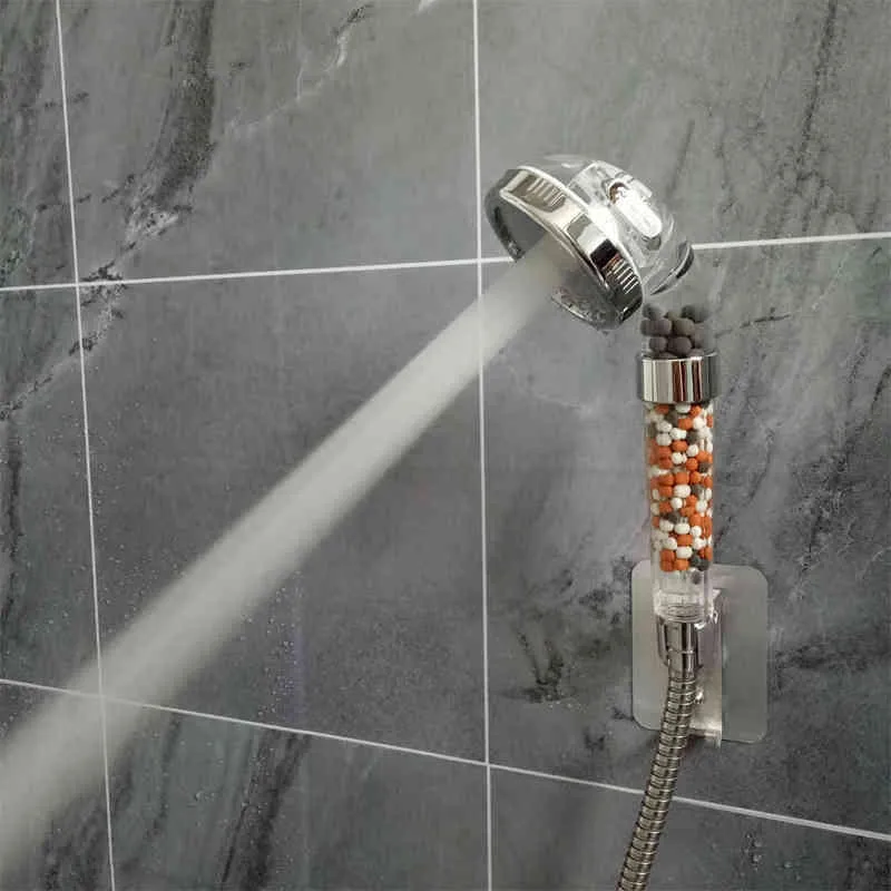 Cabezales de ducha de baño Zloog, 3 modos, chorro ajustable, ahorro de agua, filtro de anión Mineral de alta presión, cabezal de ducha, boquilla de SPA H1209