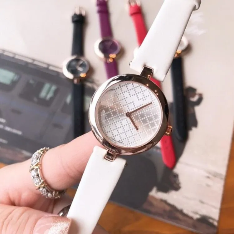 Geléia cores de luxo relógio feminino simples moda topo marca senhoras relógios elegantes pulseira relógio bonito rosa vermelho roxo preto w303c