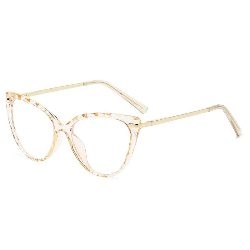 Fashion Zonnebril Frames Leuke Kat Bril Vrouwen TR90 Brillen Vrouwelijke Brillen Bijziendheid Computer Optische Frame Accessories242f