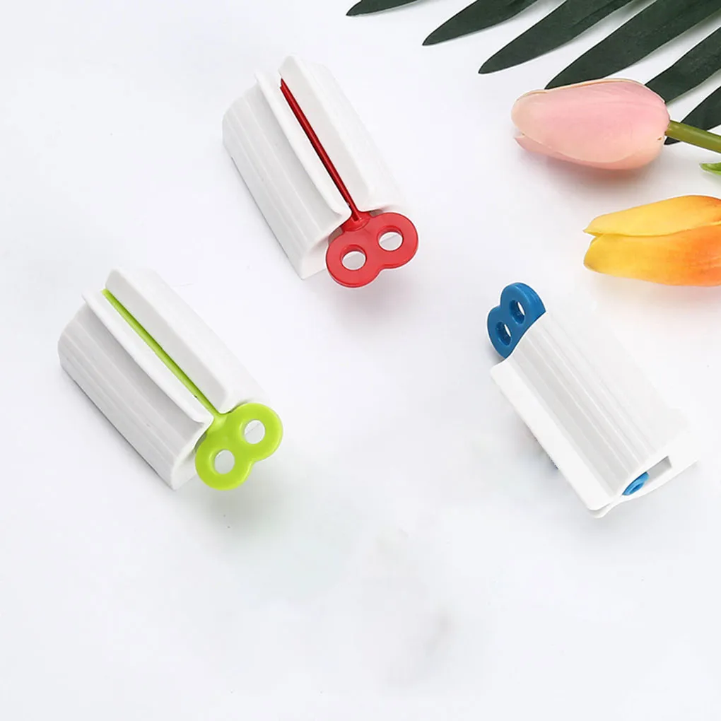 Dentifricio Squeeze Dispenser dentifricio Tubetto Squeezer R Detergente viso Pressa rotolamento Accessori da bagno bambini