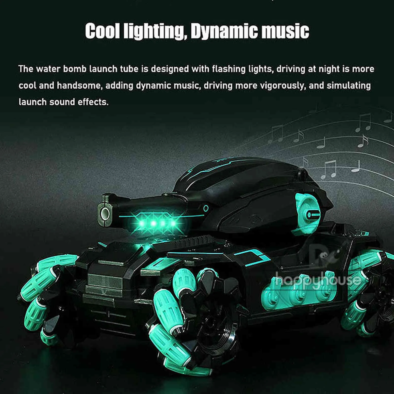 Remote Control Tank for Children Water Bomb Tank Toy Electric Gesture Remote Control Car RC Tank multiplayer RC Car for Boy Kids 29201182
