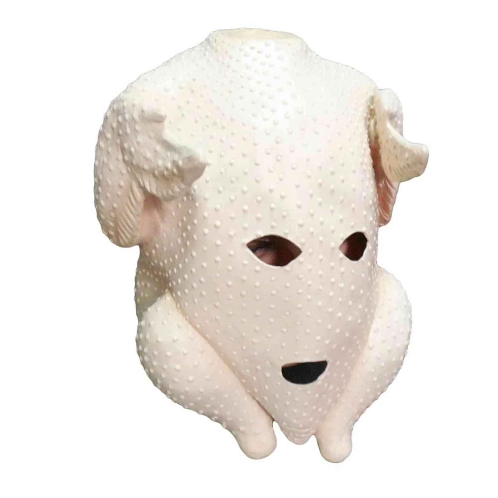 Thanksgiving Turkey Chicken Mask Létex Costumes d'animaux de tête complète Fiche de Noël Masques Brown178R30135449970