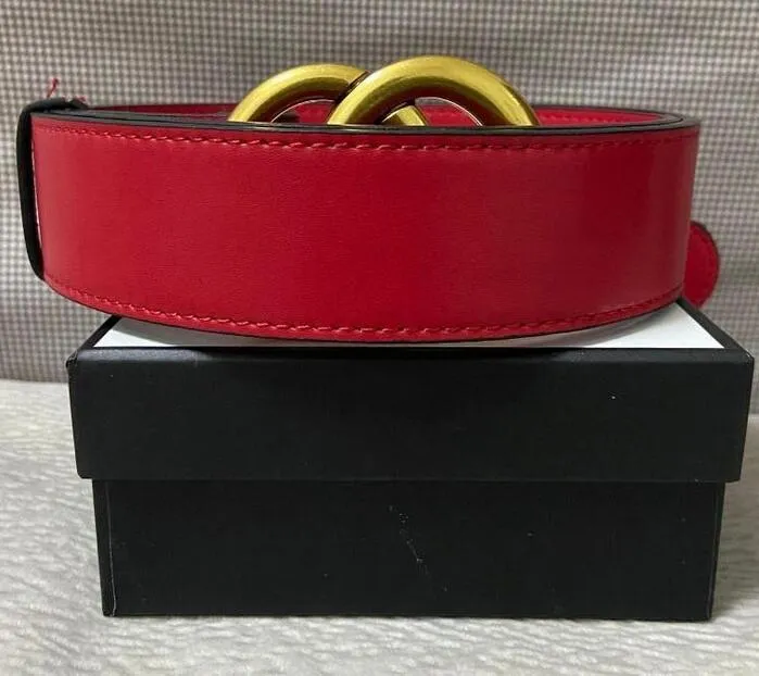 Moda para mujer cinturón hombres diseñadores cuero negro marrón cinturones mujeres clásico casual cinturones de diseño con caja de regalo238b