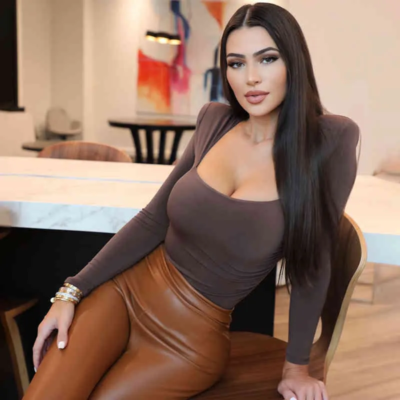 Brown Bodysuit (4)