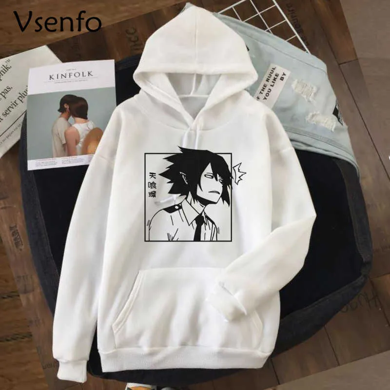 Tamaki Amajiki Kvinnors Hoodies harajuku anime kläder min hjälte akademia sweatshirt boku ingen hjälte bnha mha streetwear hoodie y0820