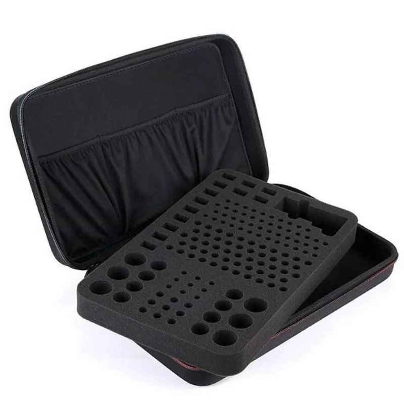 Storage Bags Portable Hard Shockproof EVA C D 9V Battery Case Box Organizer Holder For Tester Extra Space Charger316a