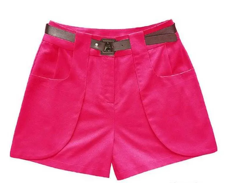 Linnen shorts vrouwen hoge taille losse massieve katoenen linnen feminino korte plus size 3XL 210719