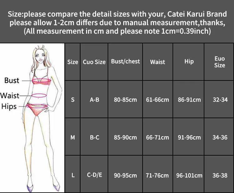 Catei Karrui Costume da bagno da donna Brand Design Leopard Print Bikini Split Alta qualità Sexy vita alta plus size 210621