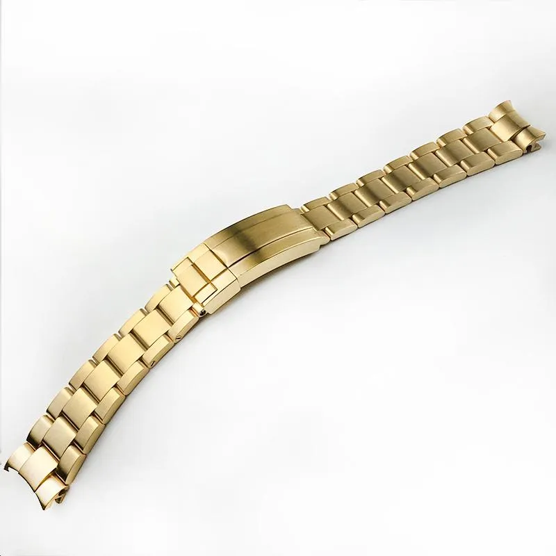 Bracelets de montre Merjust 20mm 316ll Argent Or Bracelet en acier inoxydable pour RX Sous-marin Rôle Sous-marinier Bracelet Bracelet227a