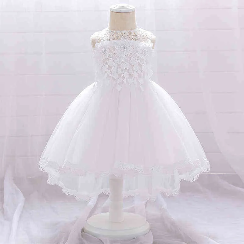 Toddler Baby Girl Clothes 18 24 M Dress for Newborn 1st Birthday Girl Children's Princess Wedding Party Prom Dress Kids Clothes G1129