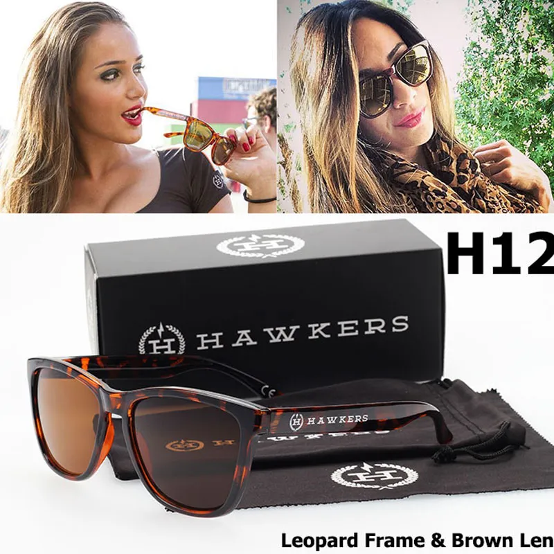 Hochwertiges Design, polarisierte Herren-Sonnenbrille, klassischer Farbverlaufsrahmen für Damen, Originalverpackung, Gaf Hawker220V