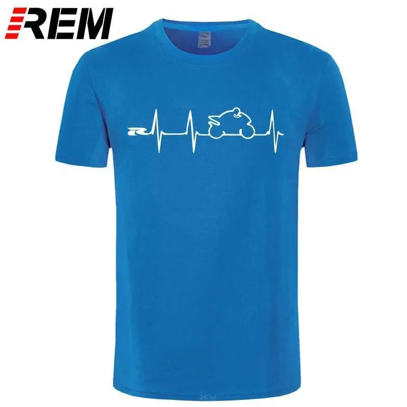 REM COOL TEE рубашка футболка Япония мотоциклы сердцебиение GSXR 1000 750 600 K7 210629