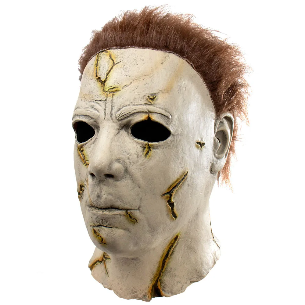 Halloween Michael Myers Straszny Cosplay Maska głowy Dorosły Movie Horror Latex Full Face Maski Hełm Carnival Party Costume Rekwizyty