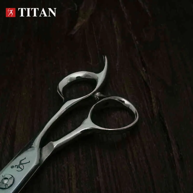 Titanprofessional frisör 7 tumsskärning sax, VG10 Japanstainless Steel Salon Barber Tool