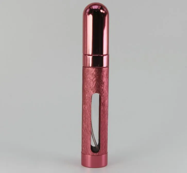 12ML Top Quality Travel Perfume Bottle Aluminum Empty Spray Atomizer Glass Wholesale SN395