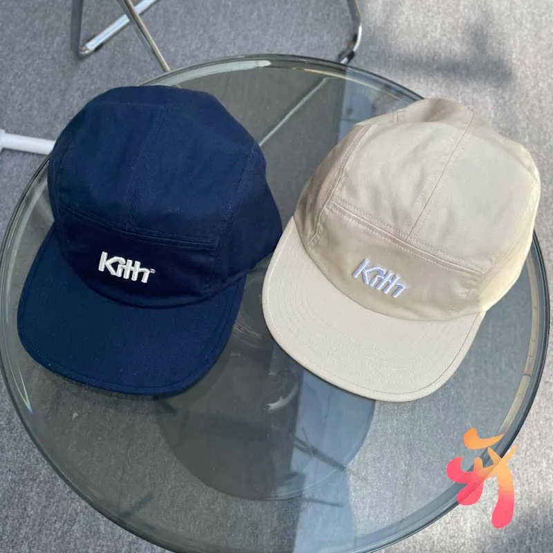 High Street KITH Caps High Quality Embroidery Baseball Cap Men's Women's Adjustable Hip-hop Tide Casual Wild Couple Hat 198q