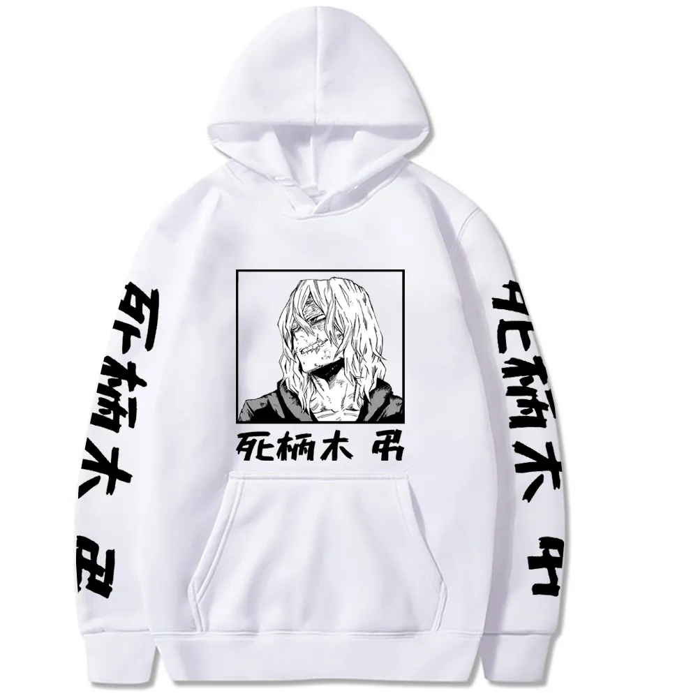 Harajuku My Hero Academia Shigaraki Tomura Bleach Hoodie Mens
