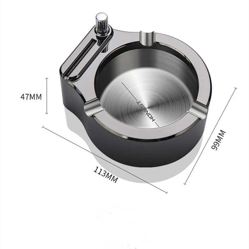 Ashowner Posacenere Fiammifero Accendino Portatile Carino Posacenere Uso Domestico Sigaro Vassoio Di Cenere Muffa Accessori Fumatori Decorazione Domestica 210724