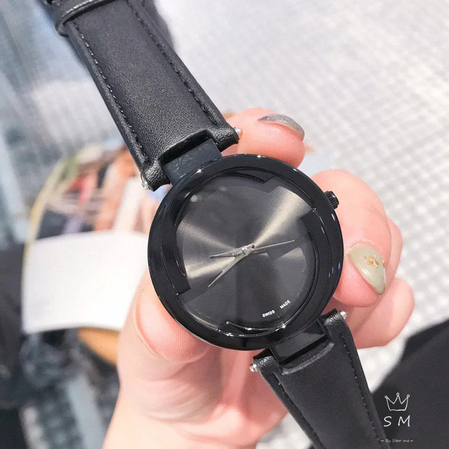 Brand Watches Women Ladies Girl Style Leather Strap Quartz Luxury Wrist Watch 101