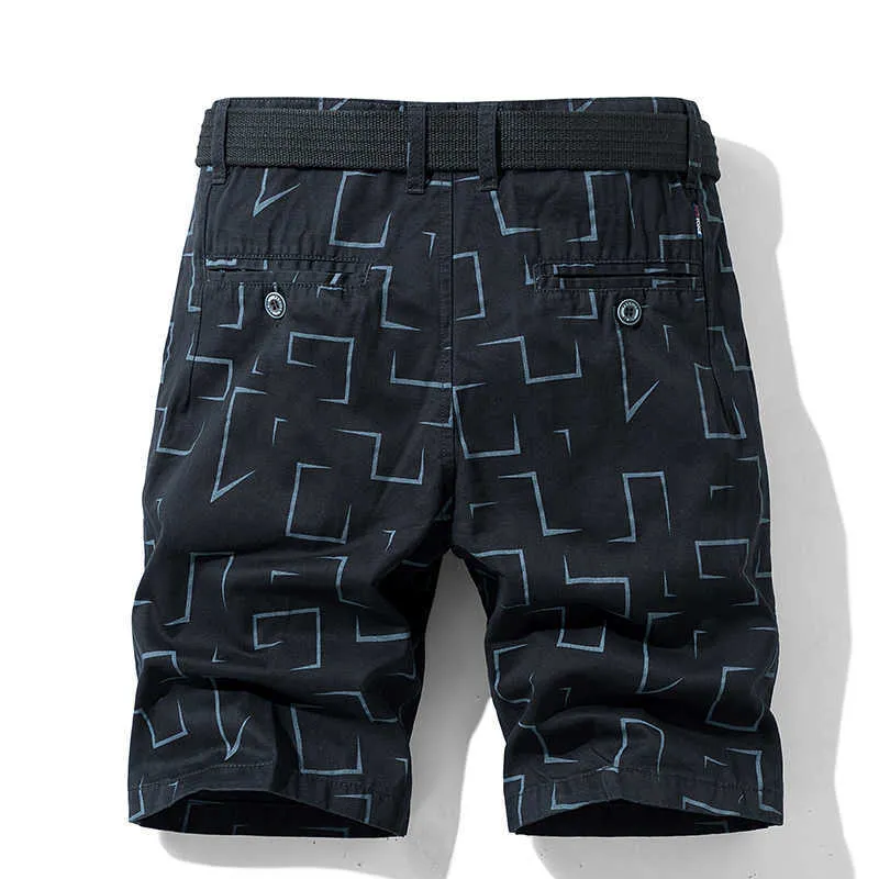 LBL Summer Mäns Camo Cargo Shorts Bomull Militär Kamouflage Man Joggare Män Varumärke Kläder Pantalon Corto Short Homme 210716