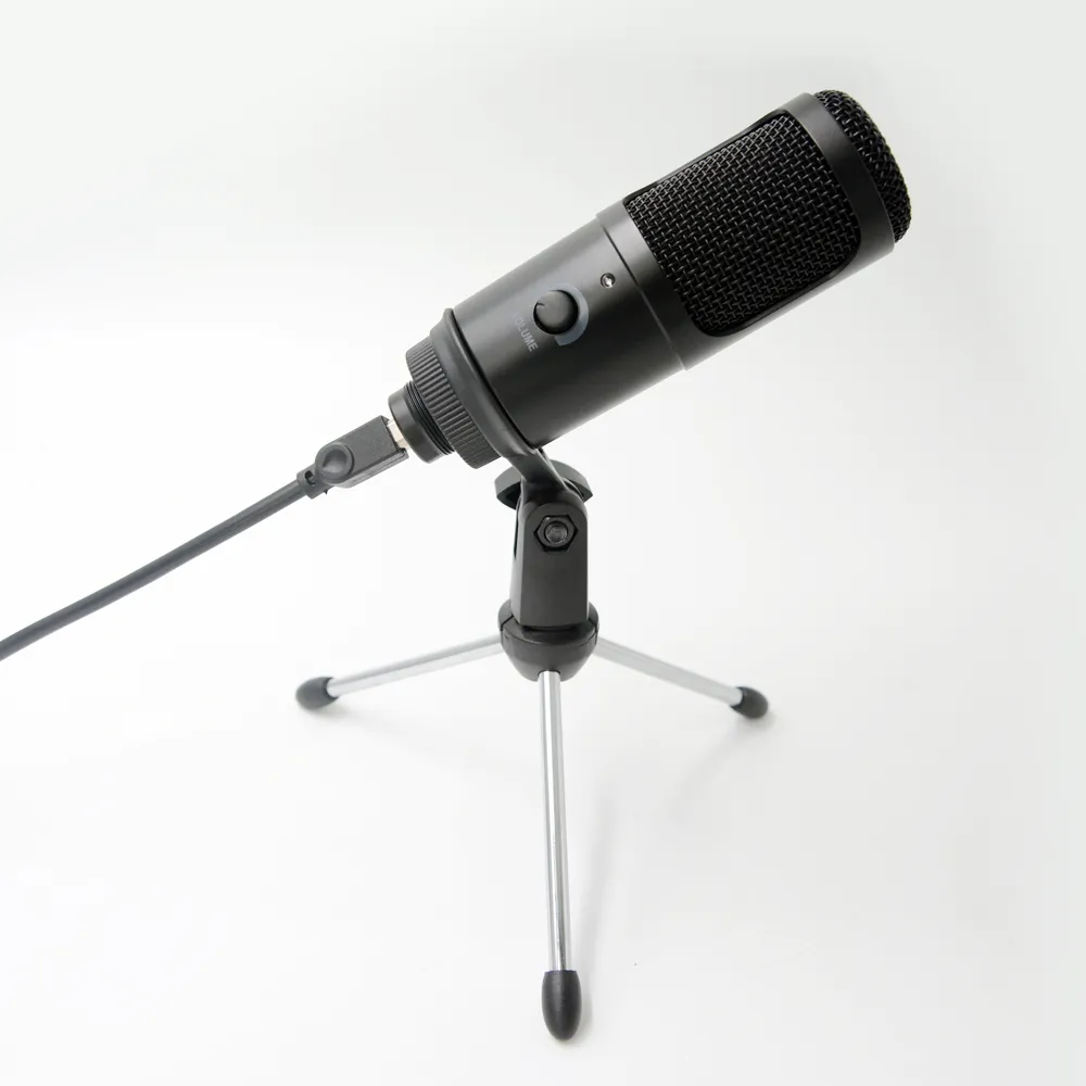 YTOM M1 PRO Microphone USB Microphones à condensateur en métal Ordinateur portable Studio d'enregistrement Streaming Youtube TIKTOK