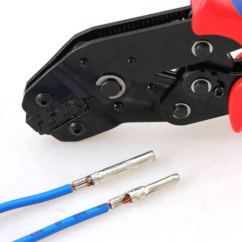Crimping Pliers Set Terminal Eletrico Wire Clip Connector Electric Wiring Tools Crimper Tool Plier Solar Energy 2546B 211110