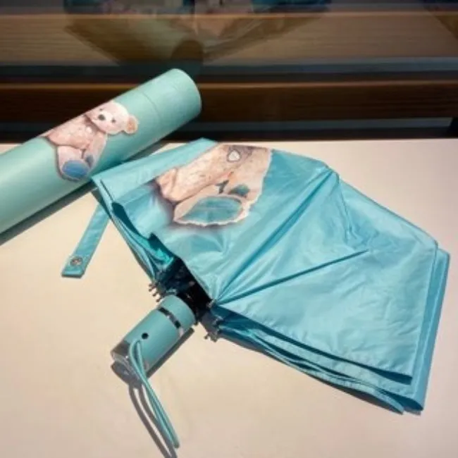 Роскошные дизайнерские модные складные зонтики для девочек, водонепроницаемые, с защитой от ультрафиолета, портативные зонты от дождя для путешествий