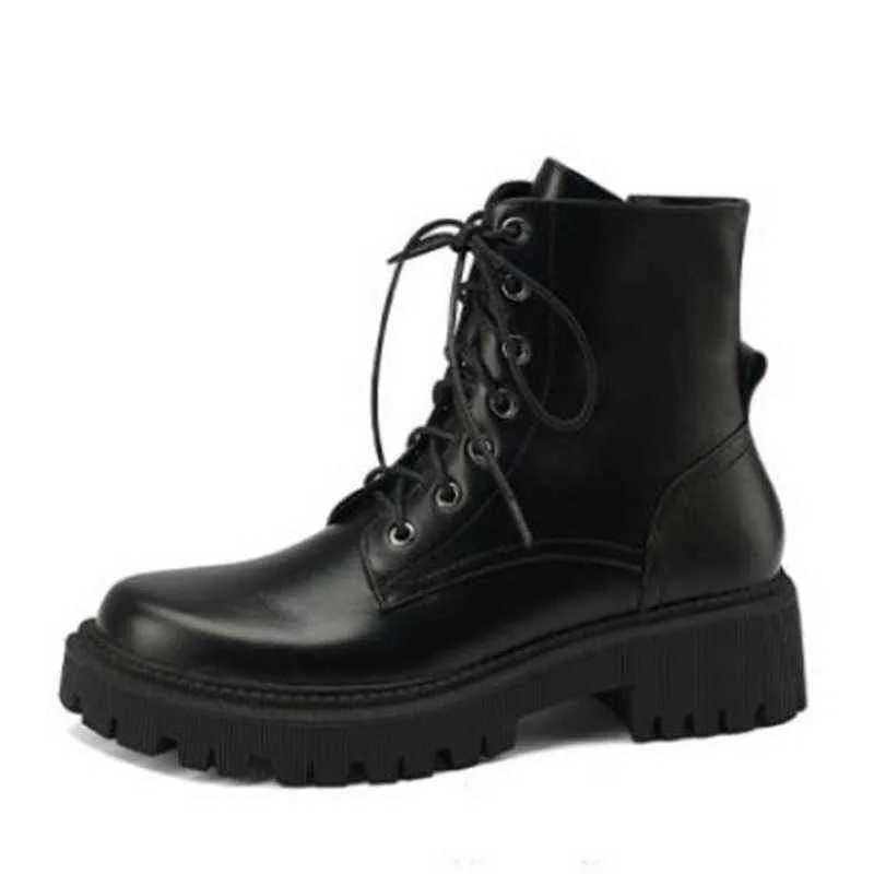 Jurk schoenen rizabina nieuwe mode lederen enkellaars voor vrouwen lage hak korte boot winter cool vrouwelijke schoenen maat 34-42 2 9