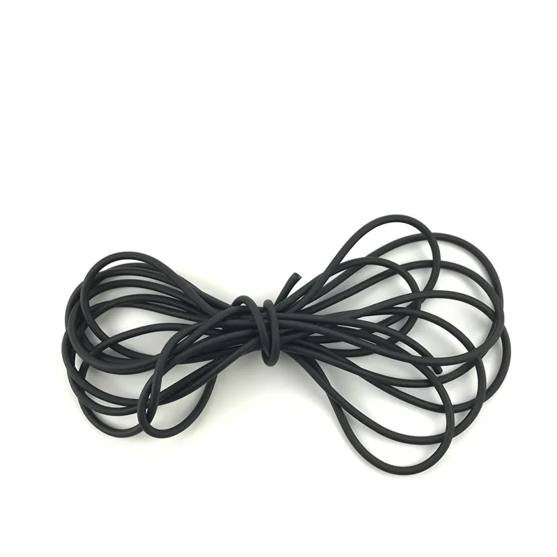 Black Slingshot Natural Latex Rubber Hose 20mm*50mm Shells Crossbow Hunting Elastic Bungee Part Fitness Equipment Bow Archery