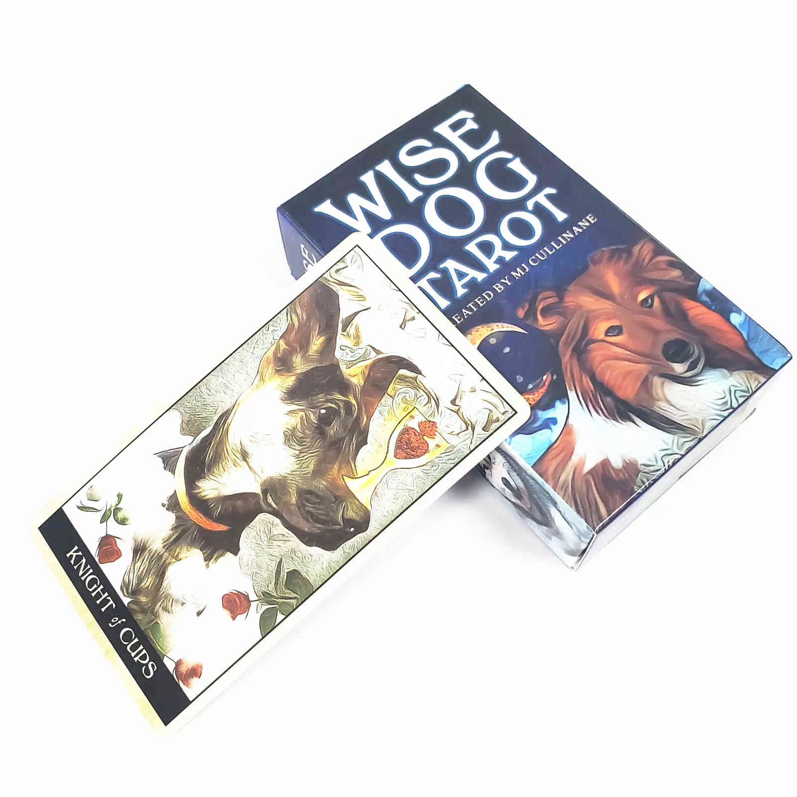 Neue Tarot-Wise-Dog-Karten, englische Version, Orakel für Wahrsagerei, Schicksal, Anfänger, Deck, Brettspiel, Spiele für Erwachsene, individuell