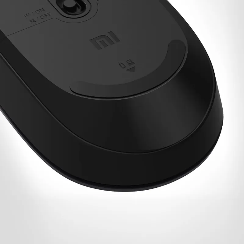 Original Xiaomi Wireless Mouse Lite 2.4GHz 1000DPI Ergonomische optische tragbare Computer-Maus-USB-Empfänger-Büro-Spielmäuse für PC-Runde
