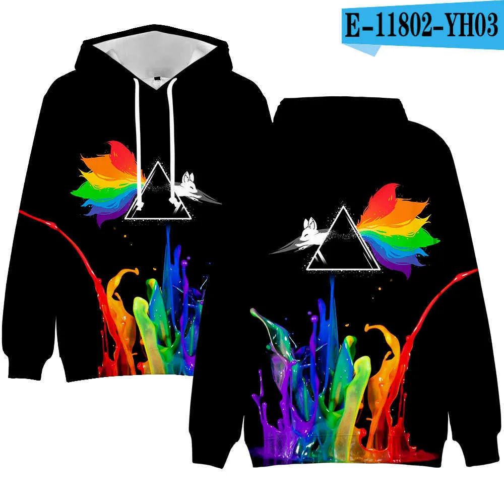 Free LGBT Flag Hoodies Sweatshirt For Lesbian Gay Pride Colorful Rainbow Clothes For Gay Home Decor Gay Friendly LGBT Equity X0629