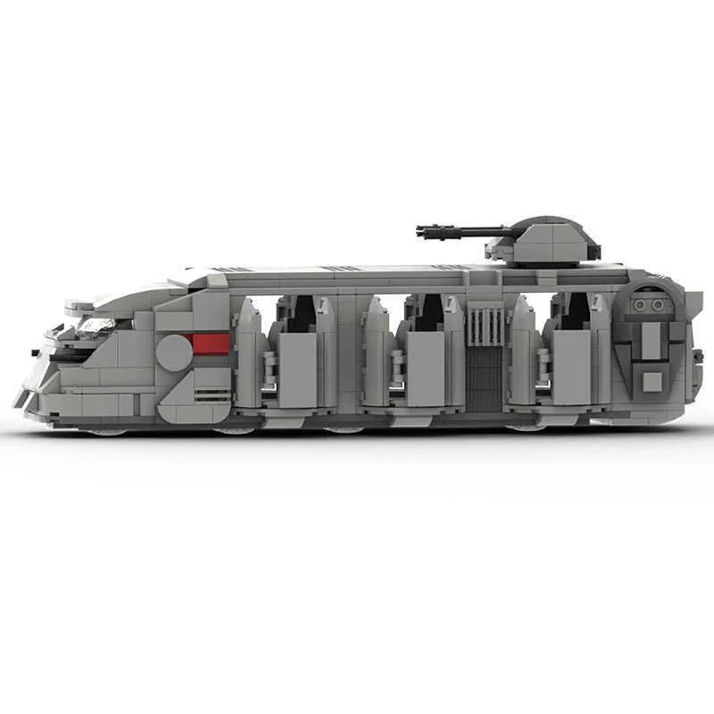 Star Series Wars Troop Transport Byggnadsblock Stjärnfilm Allmänt Robot Action Bricks Montering Leksaker för barn Gåvor Q0624