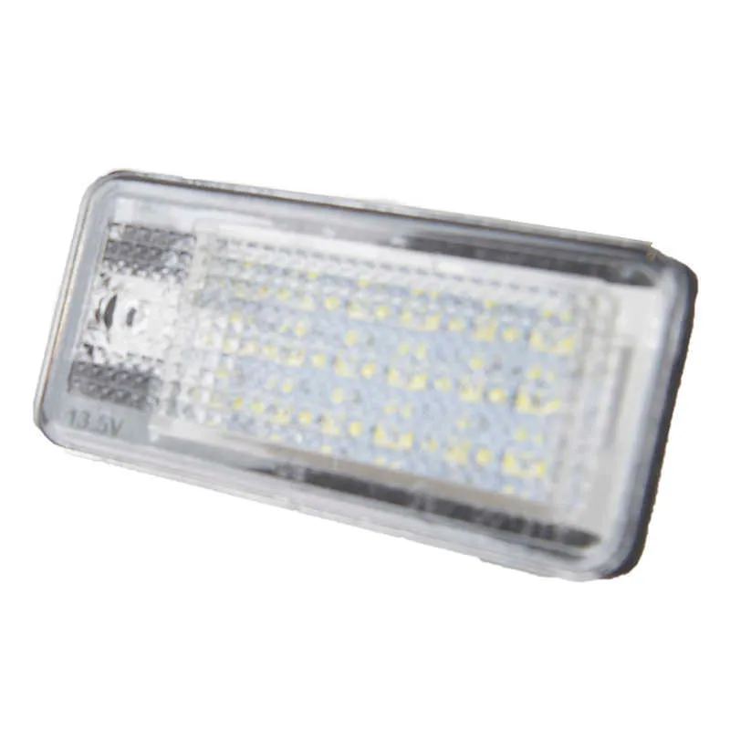 FOUT Free Car White Highlight Lamp 18SMD LED Lampnummer Kenteken Licht voor AUDI A3 A4 A6 A8 B6 B7 C6 D3 Q7 S3 S4 S8