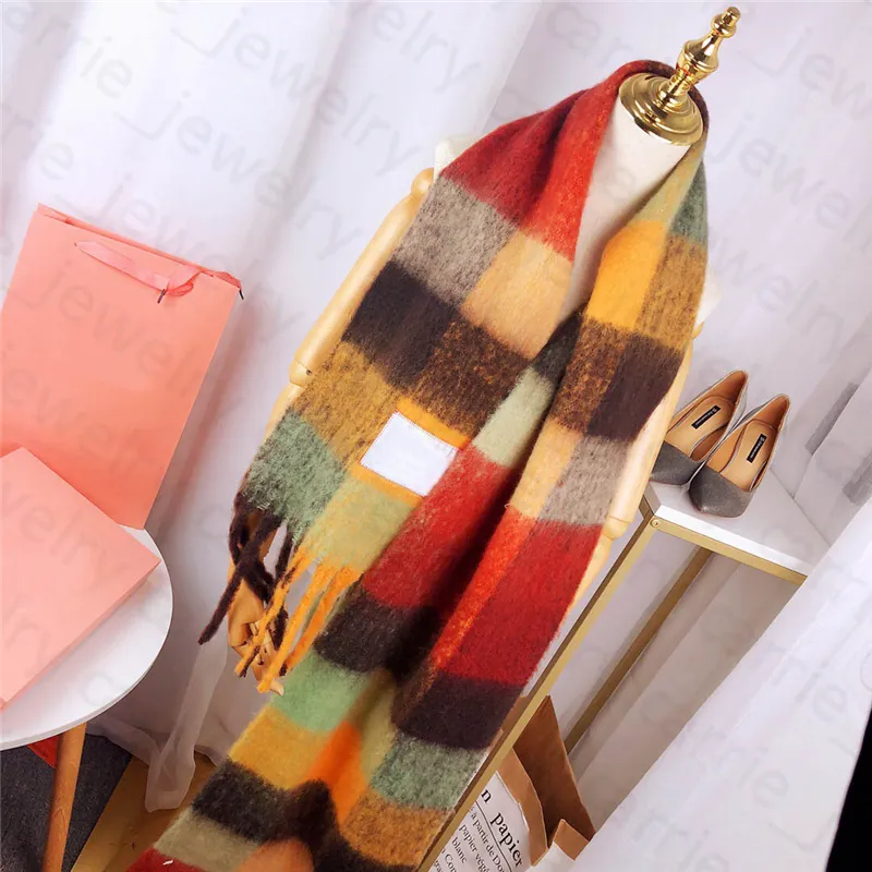 Masowe szalik Paszmina w kolorze kratowniczym szalik kaszmirowy szal 8 kolor najwyższej jakości 259m
