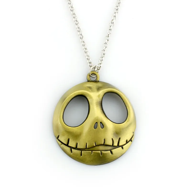 Evil Fun Skull Style Design Colar de metal com pingente de alta qualidade de moda Casual Gift Anniversary Party4157563