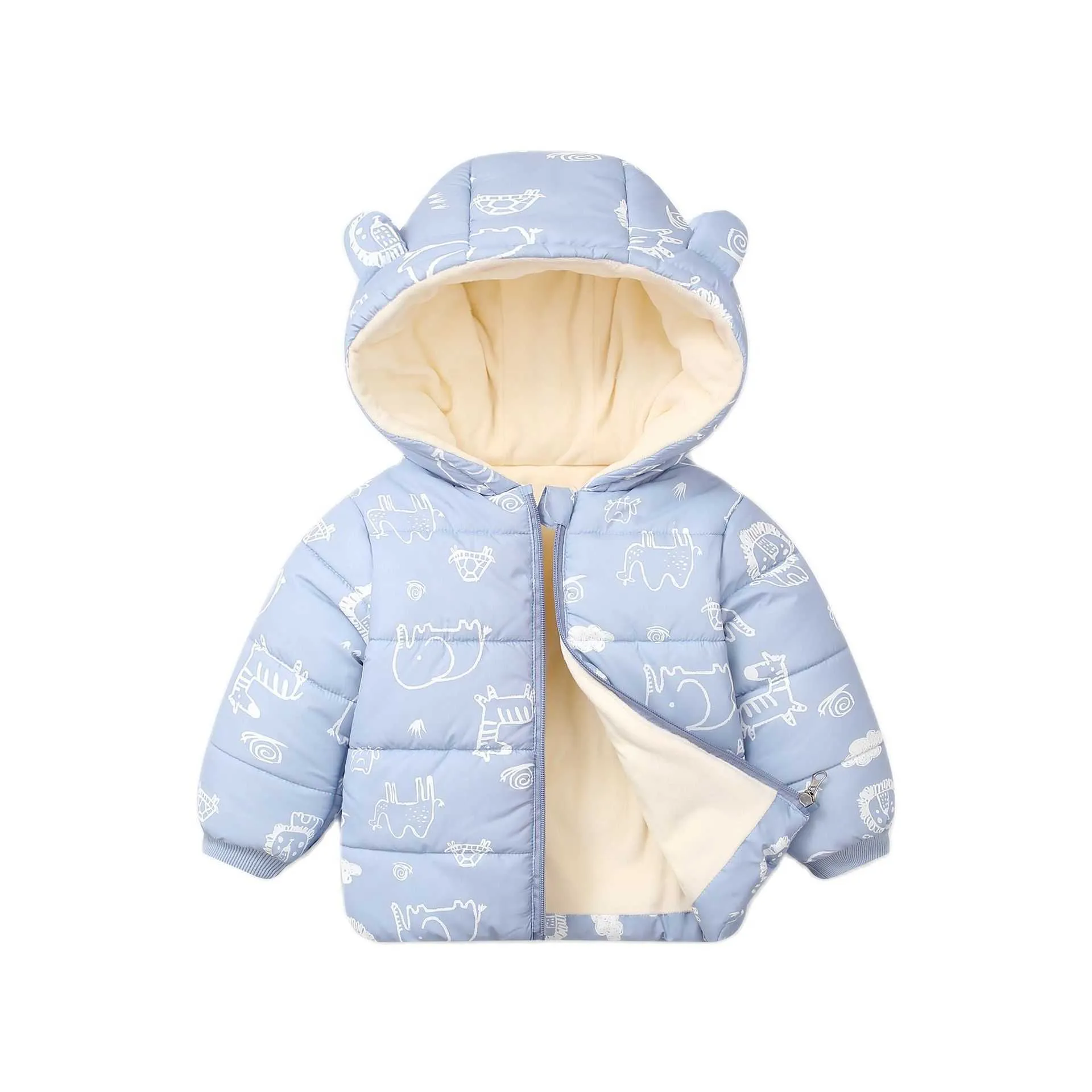 LZH Herbst Winter Kleidung Für Mädchen Daunenjacke 2021 Mantel Für Jungen Verdicken Kinderkleidung 2-6 Jahre Kleinkind Kinder Jacke H0909