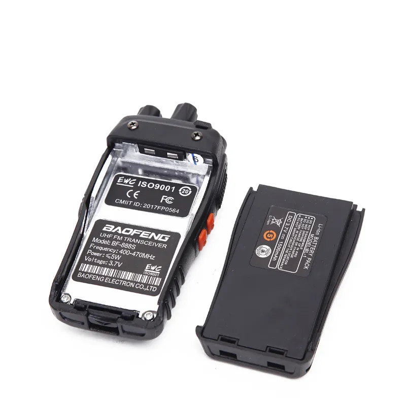 Baofeng BF-888S Mini Walkie Talkie Portable Radio CB radio BF888s UHF Comunicador Transmitter Transceiver