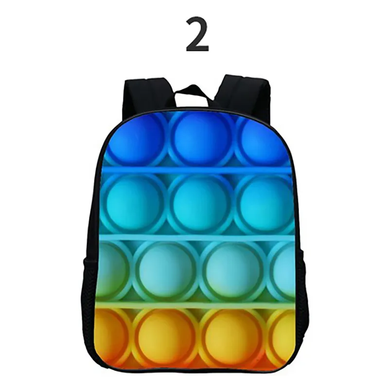 12 styles pour enfants Sacs à école sac adolescents sac à dos 3D Printing Sacs d'épaule Sport Book Pack Cartoon Rucksack8202926