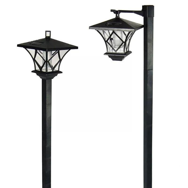 Lâmpadas de gramado Altura 150cm Sensor de movimento ao ar livre LED movido a energia solar para parede de jardim Lâmpada de luz de trabalho Modo de rua Poste assim I8j8248b