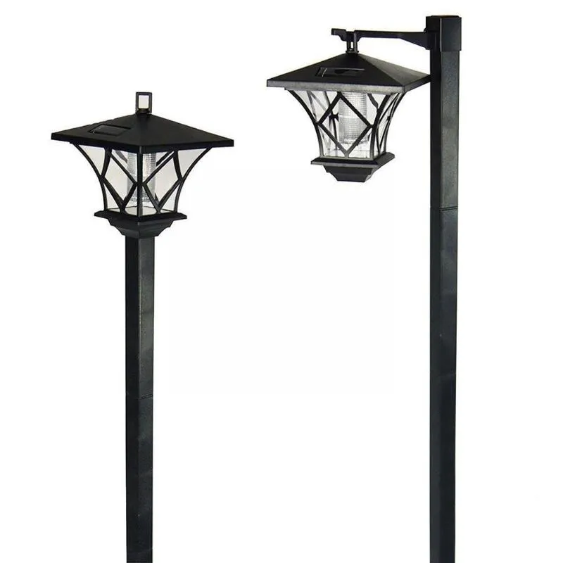 Lawn Lamps Height 150cm Outdoor Motion Sensor Solar Powered Led For Garden Wall Working Light Lamp Street Mode Pole Post So I8j8198J