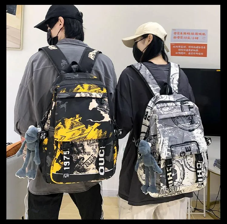 School Bags Fashion Girl Boy Backpack Notebook Bag Nylon Cool Student College Travel283D