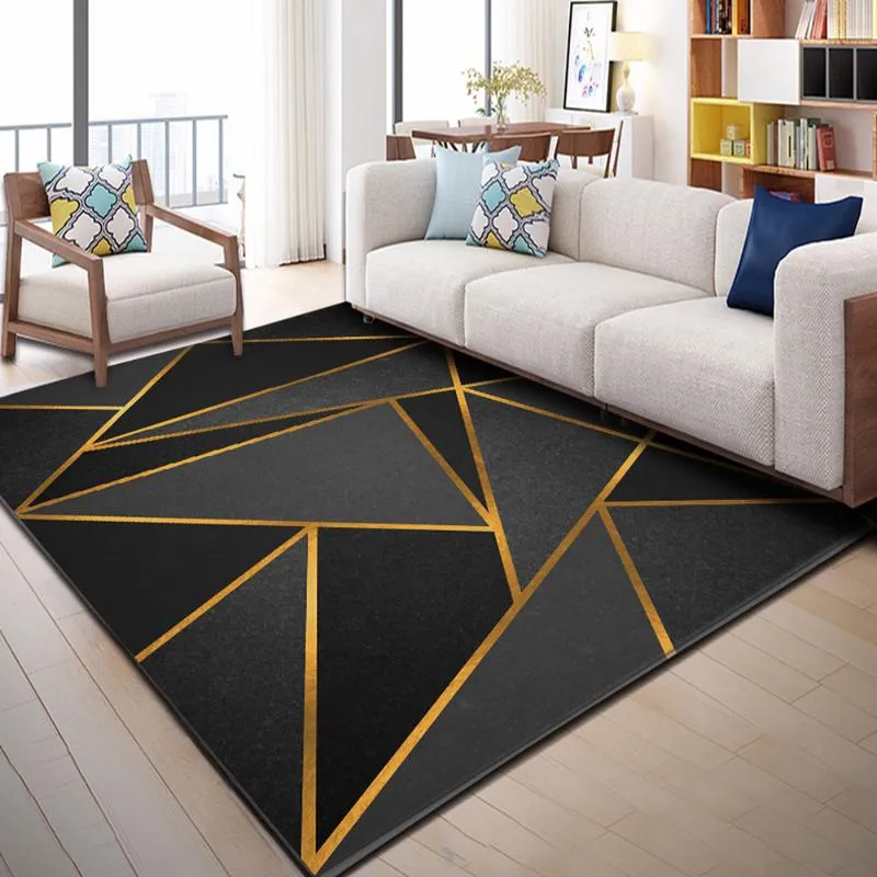 Tapis pour salon, décoration de la maison, tapis de sol lavable, grande surface, chambre à coucher, moderne, 250y