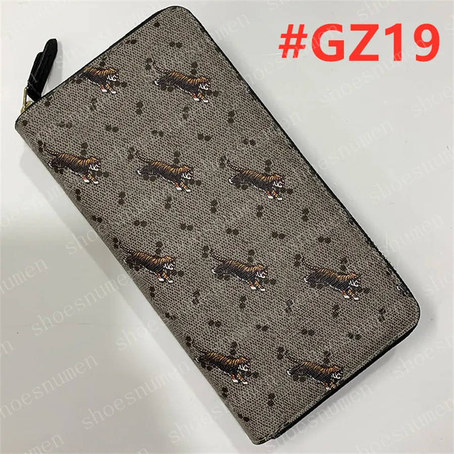 Wallets Zippy Sanke Wallet Purses Tiger Long Wallets Mens Fold Card Holder Womens Passport Bee Folded Purse Po Pouch #GZ072624