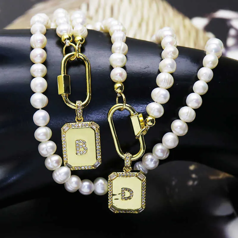 5 gioielli ciondolo lettera filo filo collana di perle accessori regalo le donne 51528
