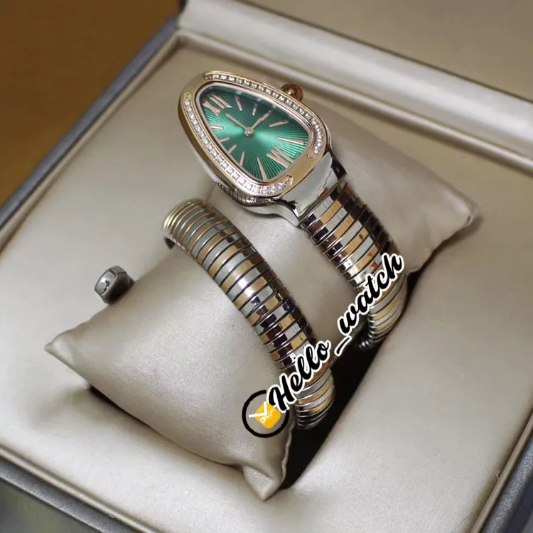 Moda tubogas 101816 relógios femininos 102493 sp35c6sds 1t relógio feminino quartzo suíço mostrador branco moldura de diamante enrolamento de aço ss brac295m