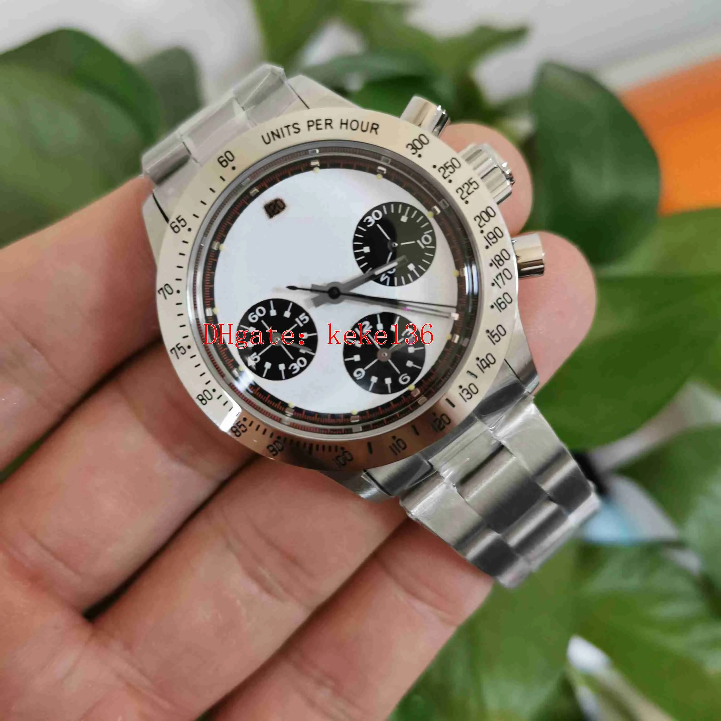 4 kleuren Retro Top Kwaliteit horloge BP fabriek Horloges 38mm 6265 Vintage Paul Newman Cosmograph Chronograaf ETA Beweging Mechani224N