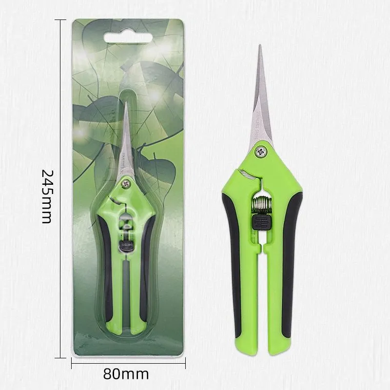 Ferramentas de jardim Secateurs Bonsai Shears Tercenaria Metal Gardening Scissor Tool Tool Hand Cutter Uva colheita de frutas domésticas POTTEN2466155053