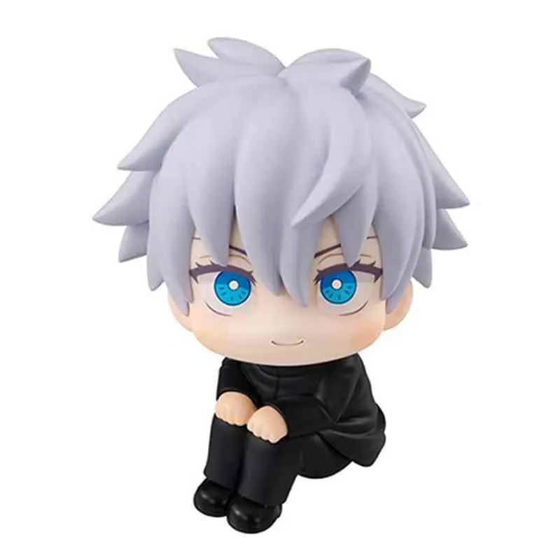 Anime jujutsu kaisen figurine carino gojo satoru itadori yuji cerca pvc azione anime figura 2201186355053