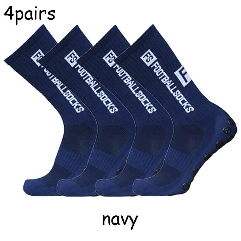 es/ensemble FS Football Grip anti-dérapant sport compétition professionnelle Rugby Football chaussettes hommes et femmes